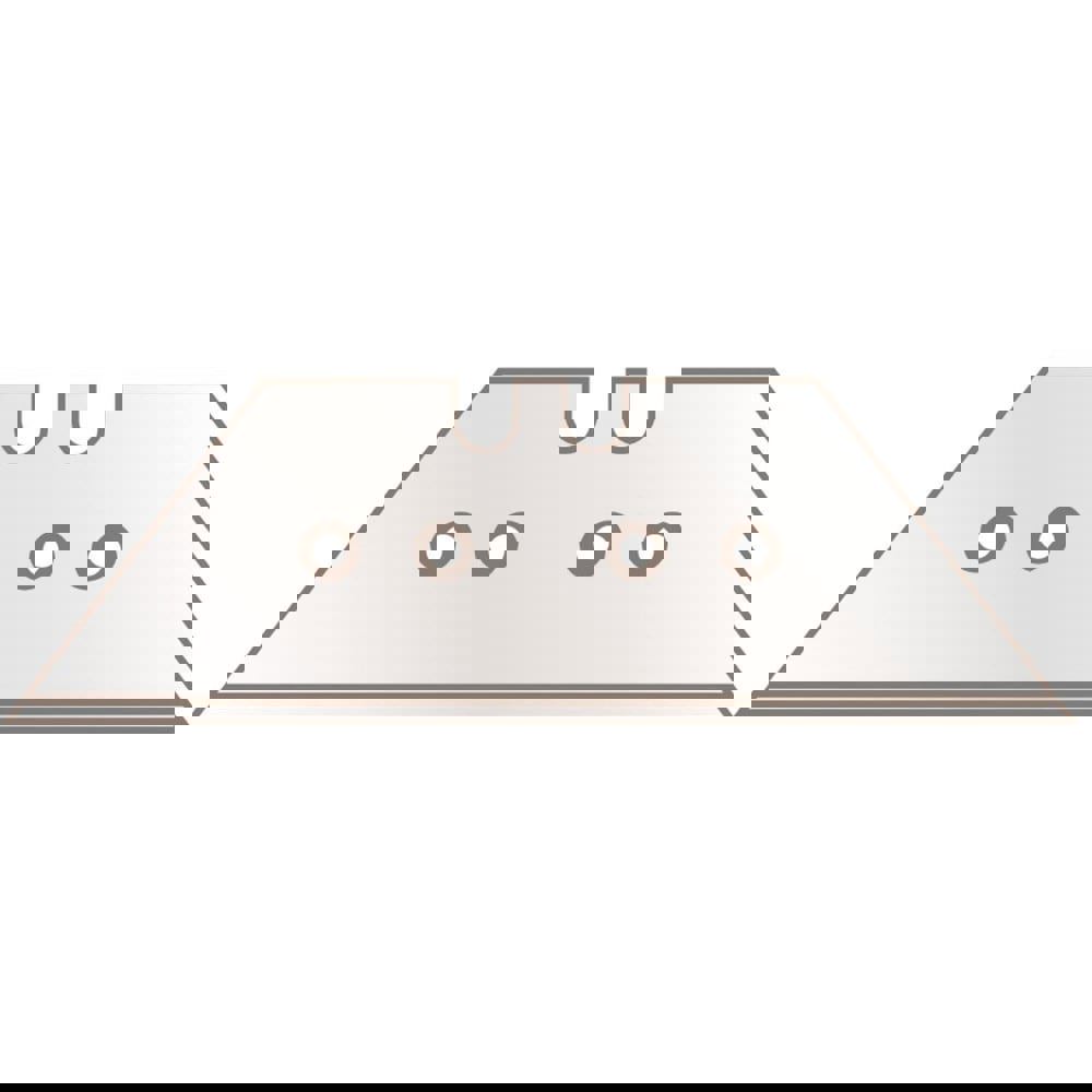 Knife Blades; Blade Type: Trapezoid ; Blade Material: Steel ; Blade Point Type: Sharp ; Blade Edge Type: Straight ; Blade Length (mm): 61.0000 ; Blade Length (Decimal Inch): 2.4016